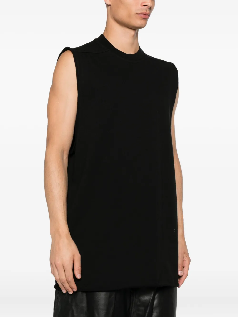 Rick Owens Mouwloze top Zwart