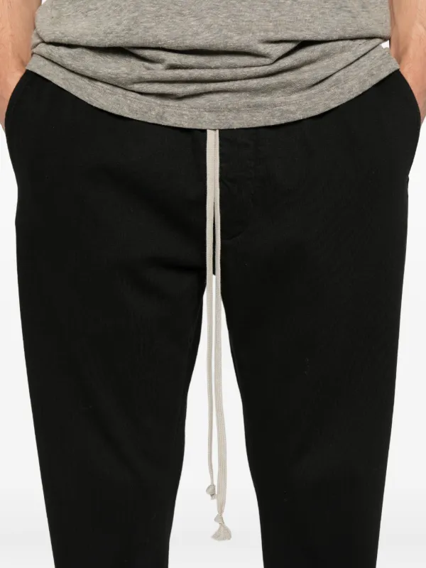 Rick Owens DRKSHDW ドローストリング トラックパンツ Rick Owens DRKSHDW ドローストリング トラックパンツ