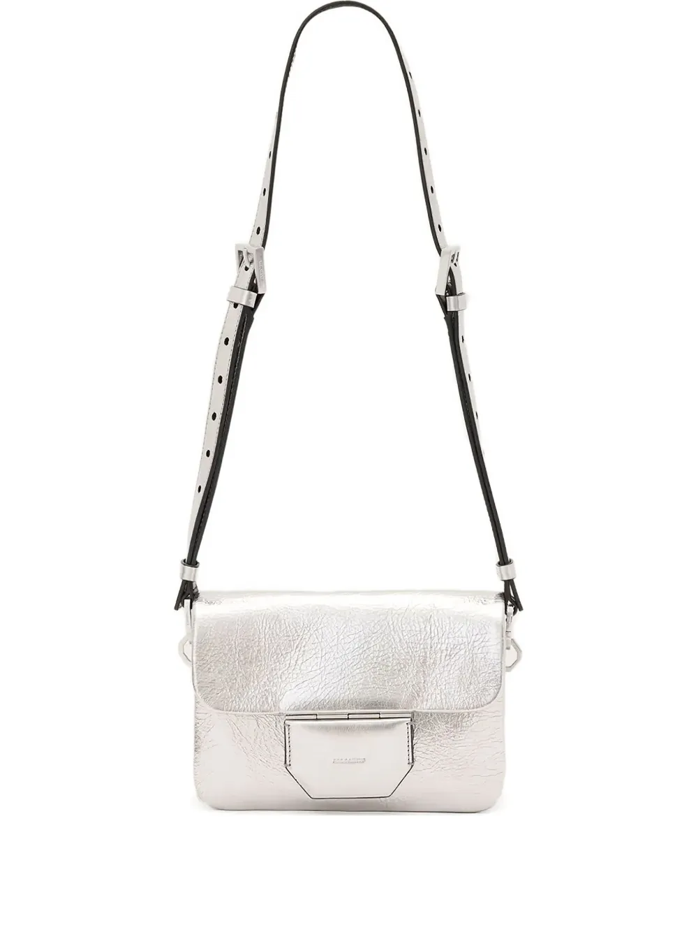 Jupiter metallic flap cross body