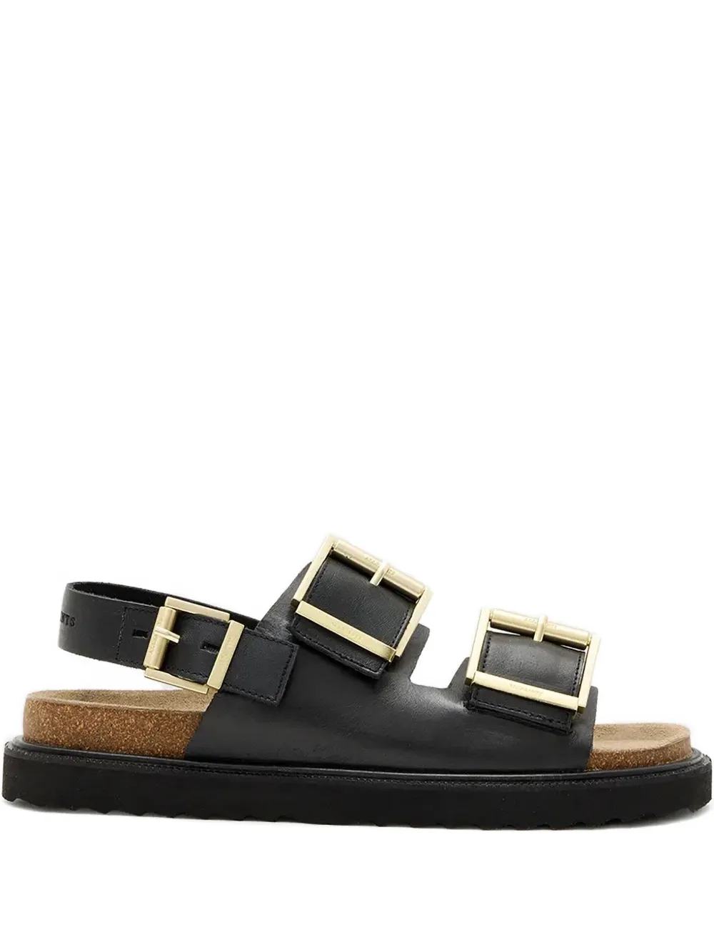AllSaints Isla buckle-detail sandals Black