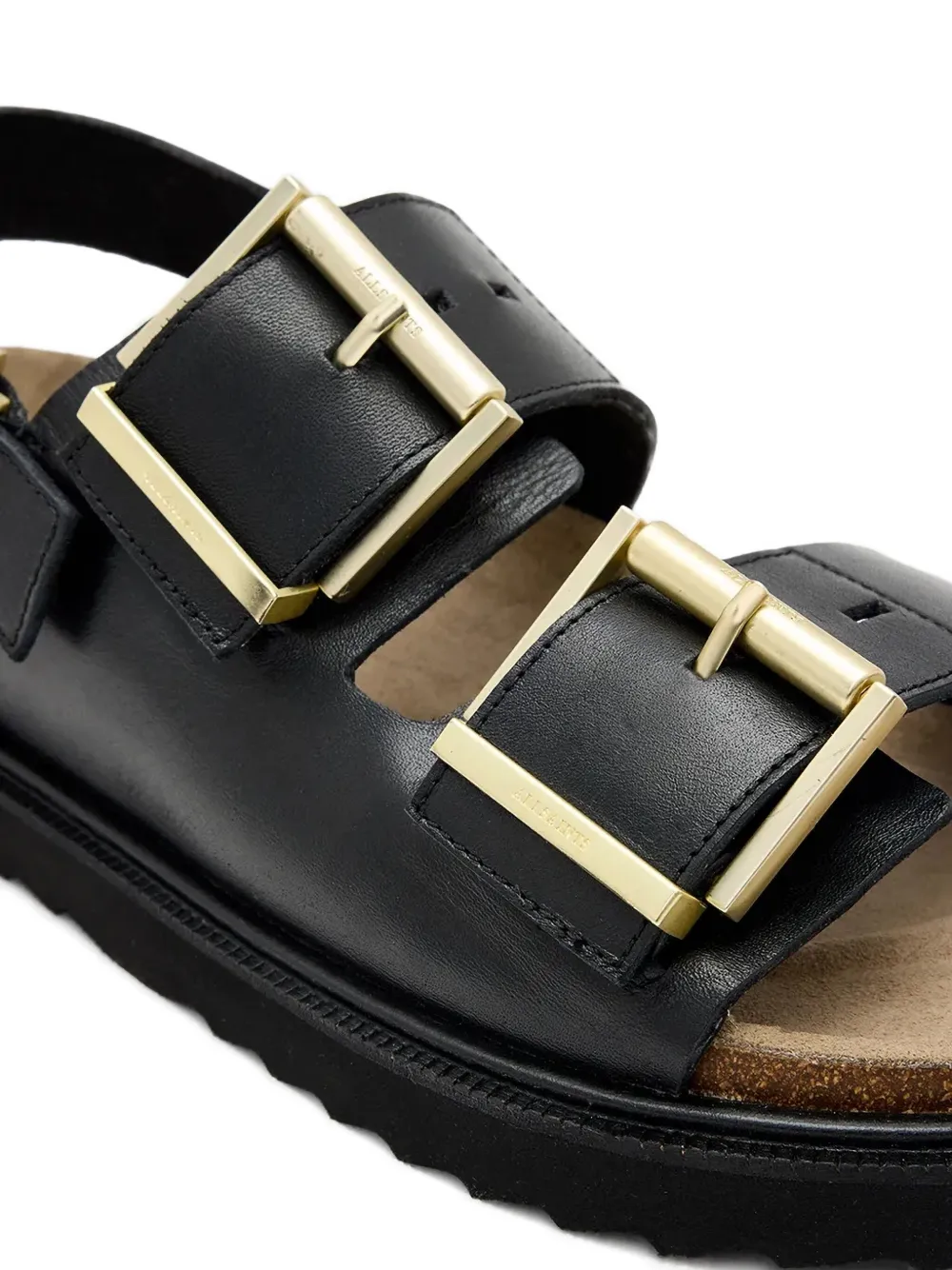 AllSaints Isla buckle-detail sandals Black