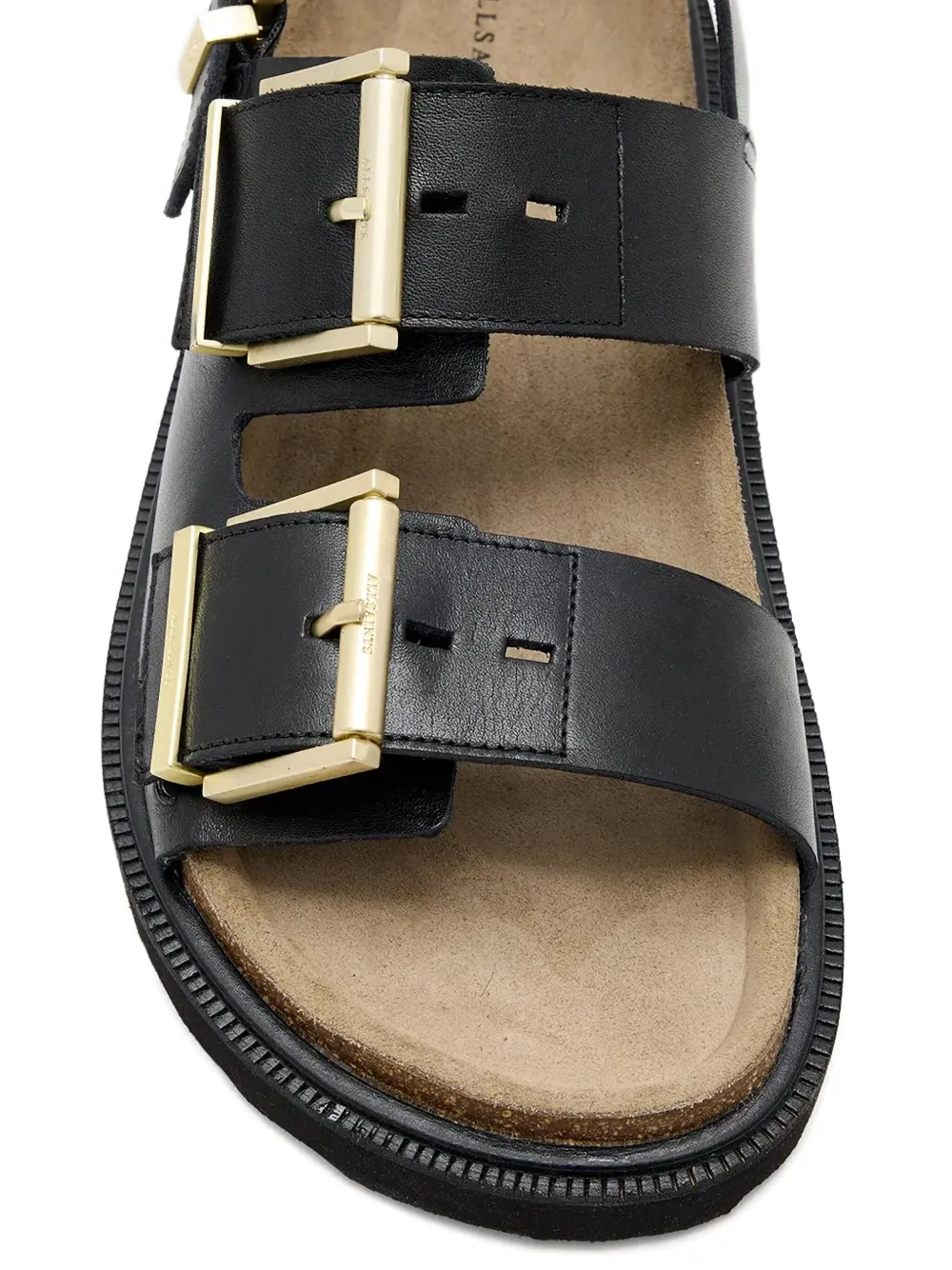 AllSaints Isla buckle-detail sandals Black