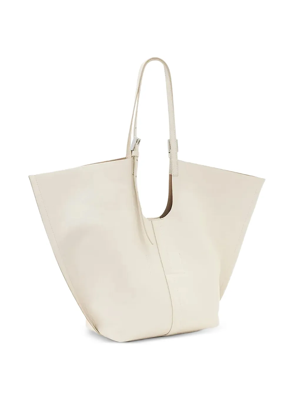 AllSaints Ara shopper met gespsluiting - Wit