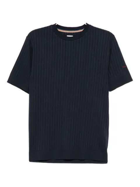 Paul Smith ribbed cotton T-shirt