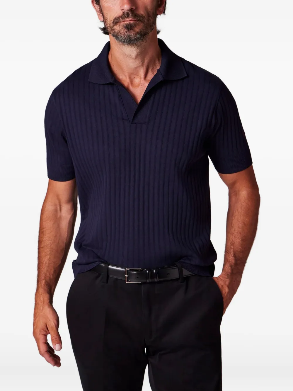 Paul Smith ribbed cotton T-shirt | T-Shirts | Image 2