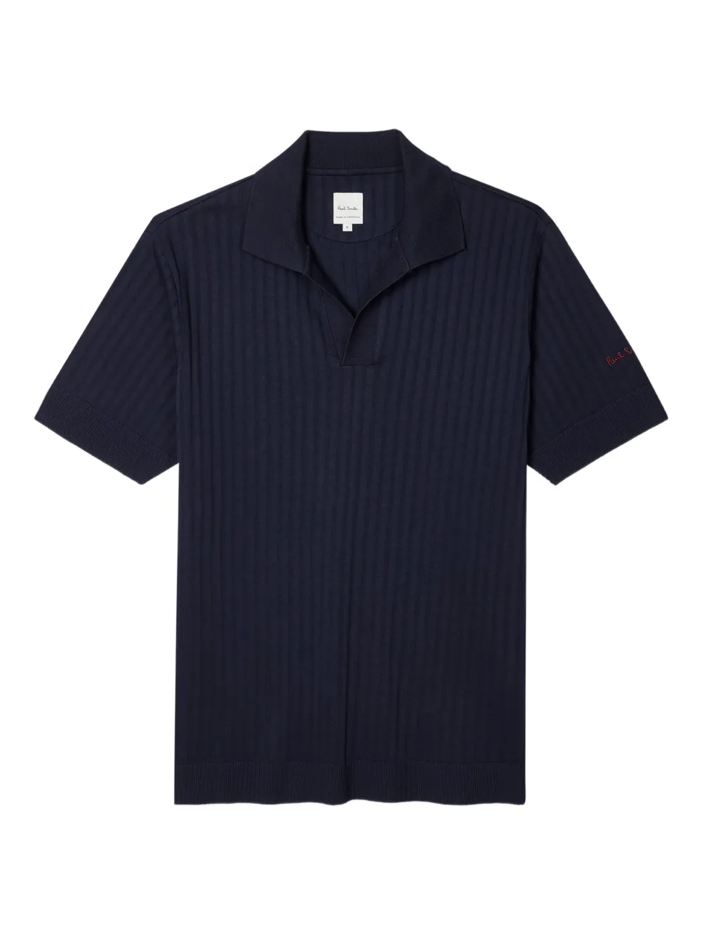 Paul Smith ribbed cotton T-shirt | Blue | Image 1