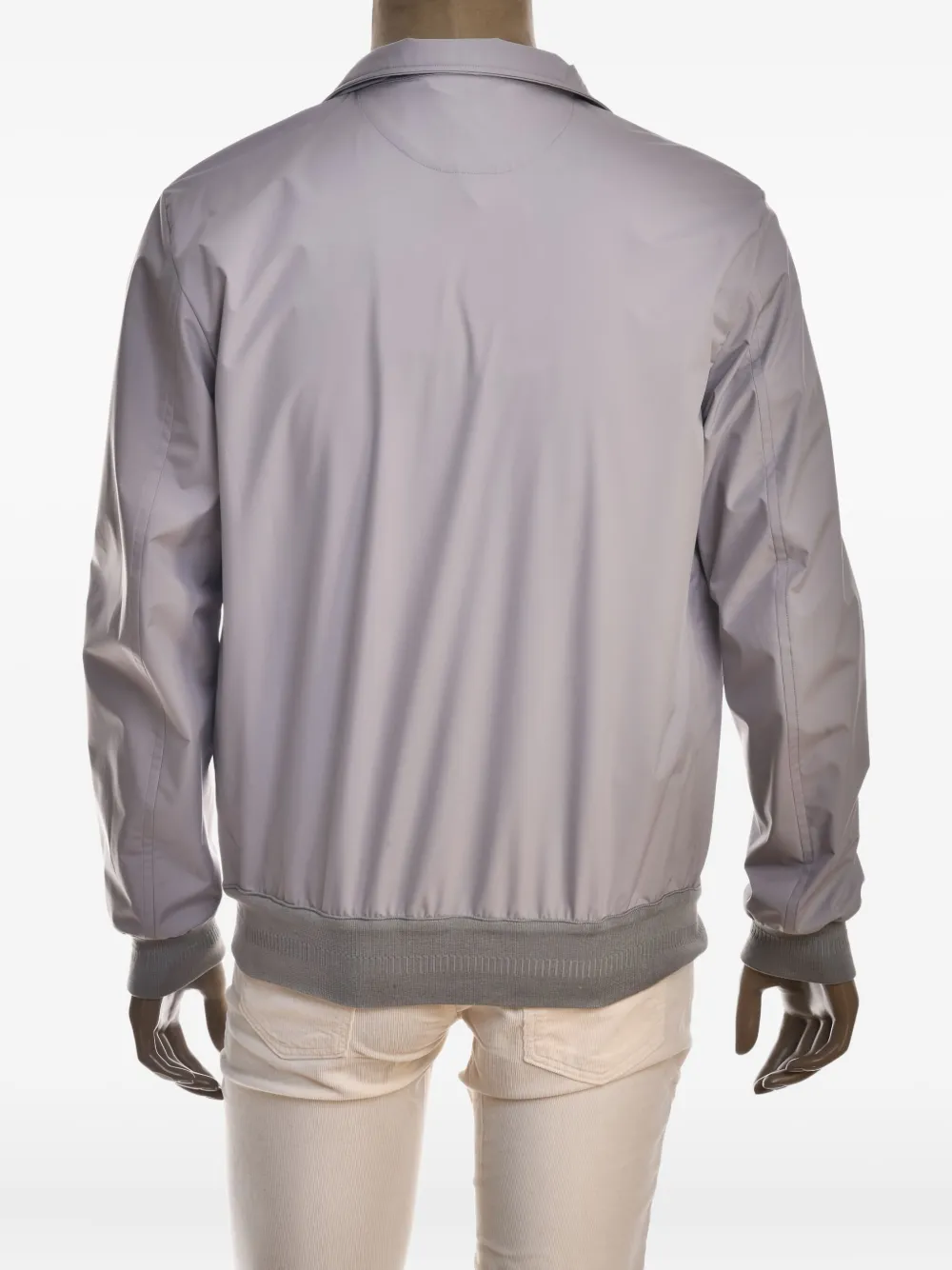 Kiton Kired Bomam flap-pocket bomber jacket Grijs
