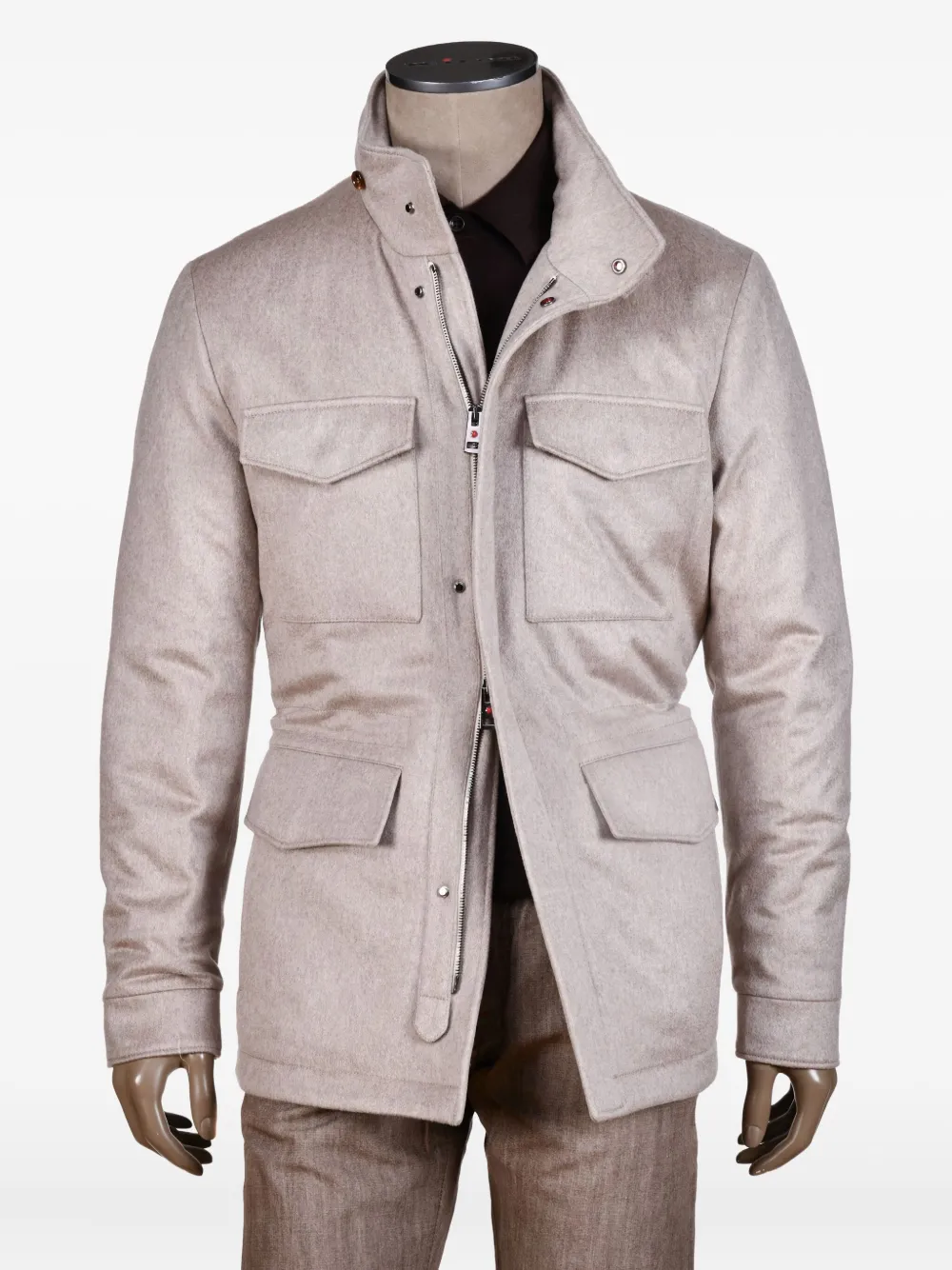 Kiton Cappotto imbottito - Blu