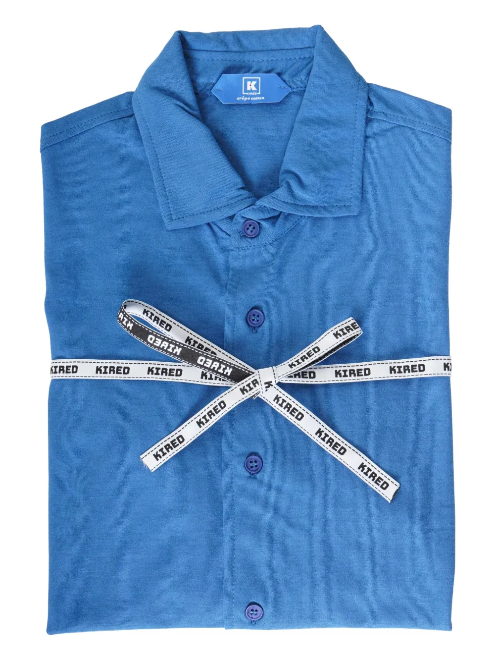 Kiton long-sleeve button polo shirt Grijs