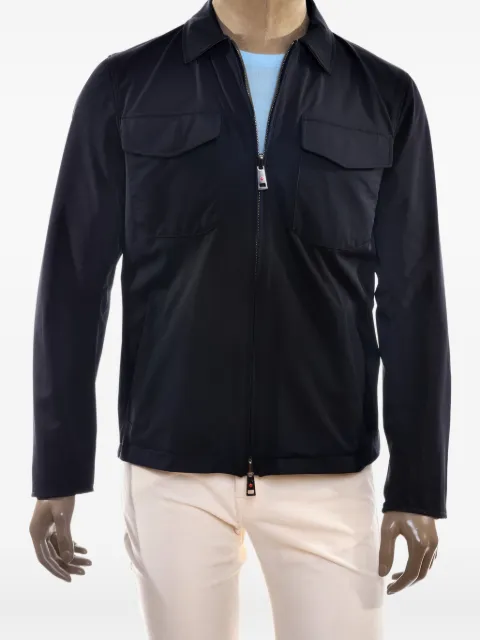 Kiton Ritik zip-fastening shirt jacket