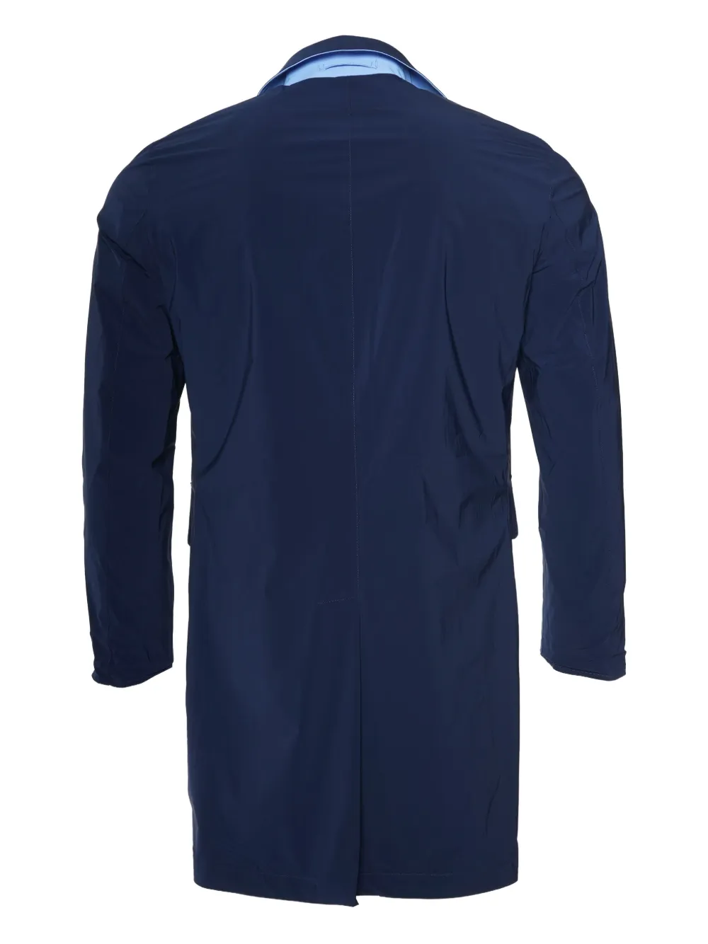 Kiton Kim omkeerbare jas Blauw