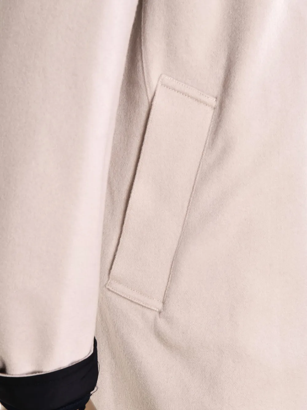 Kiton Omkeerbare regenjas met puntige revers Beige