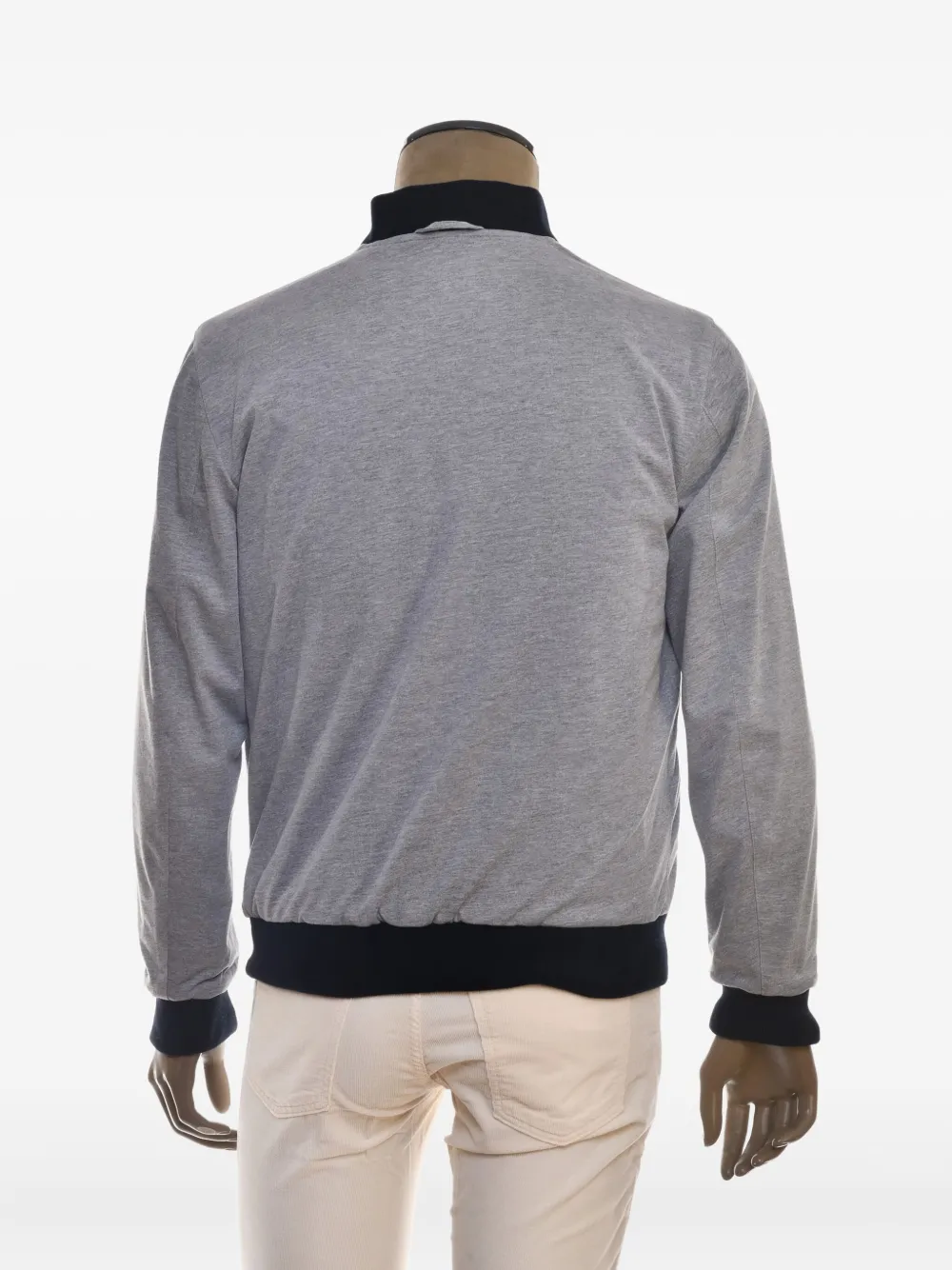 Kiton Kired Penna omkeerbaar jack met zak Blauw