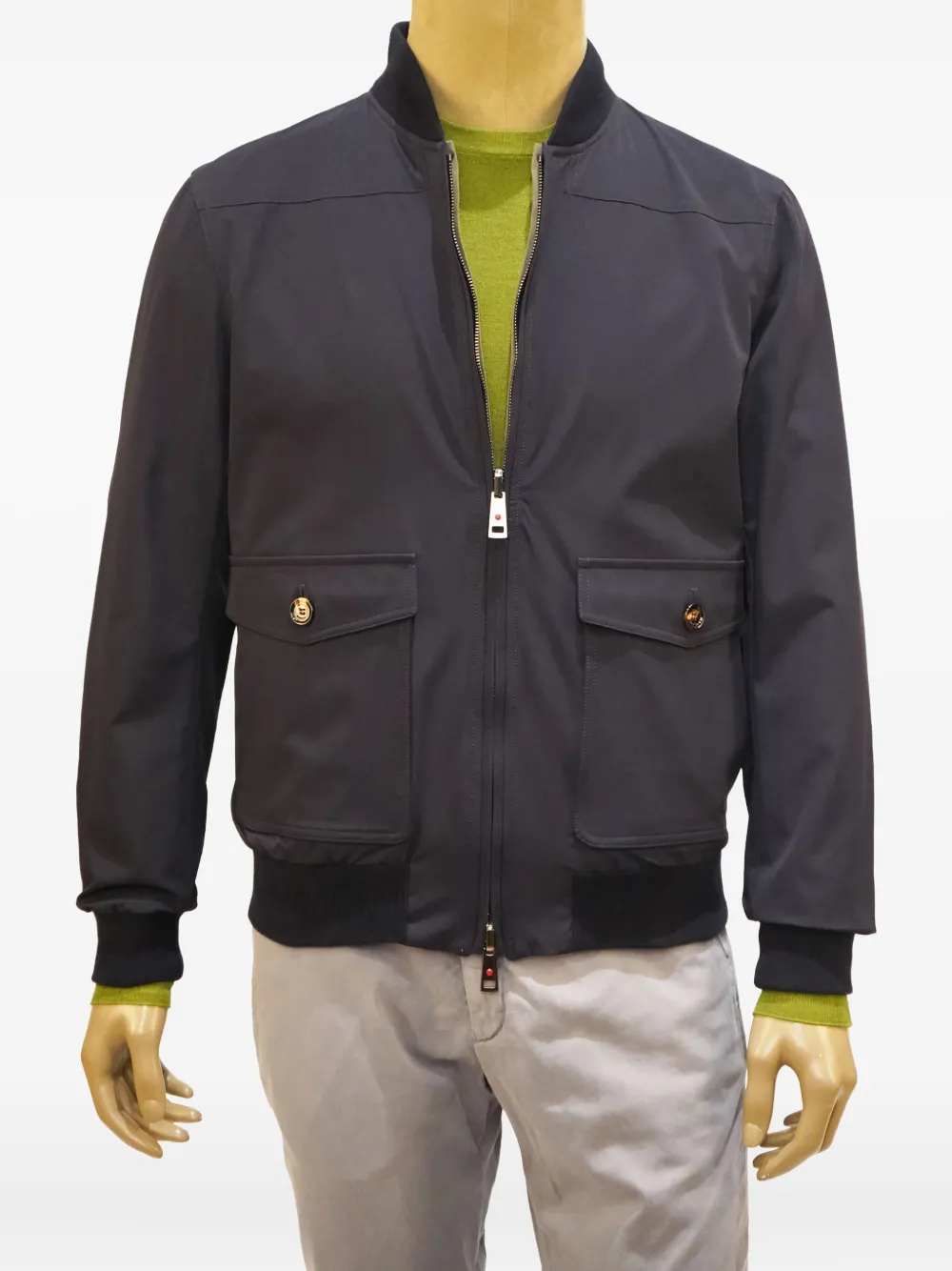 Kiton Kired Penna reversible jacket | Blue | Image 1
