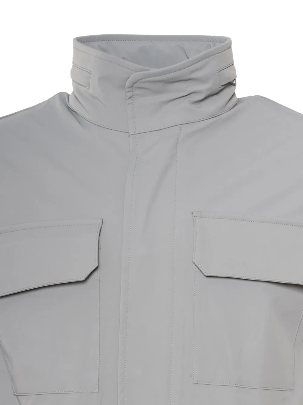 Kiton Kired Yari jack met klepzakken Blauw