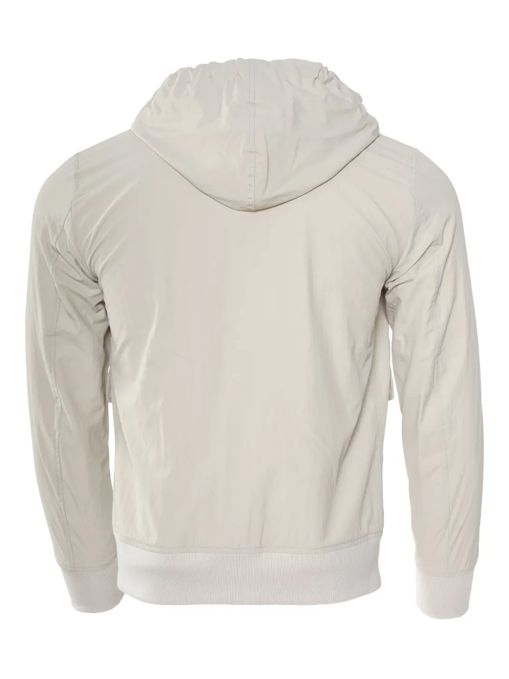 Kiton Jeff omkeerbaar jack met capuchon Beige