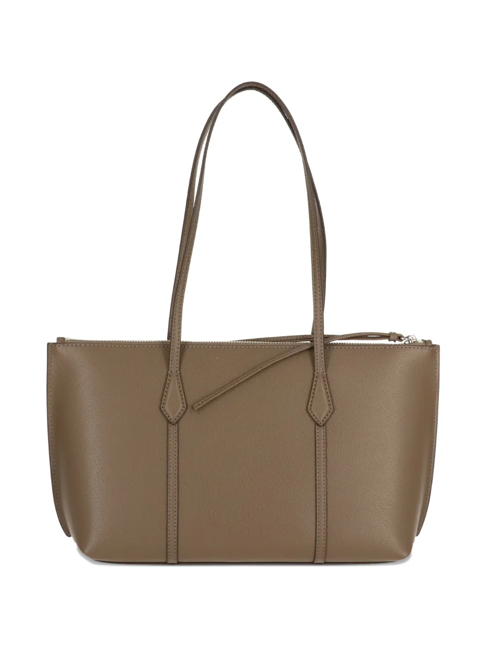 Tory Burch Perry zip-top leather tote bag Bruin