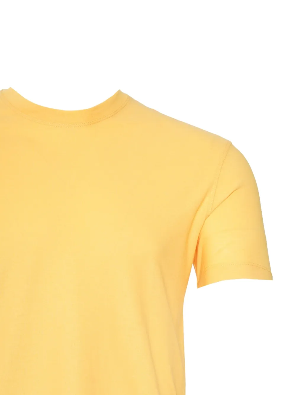 Kiton cotton crew-neck T-shirt - Geel