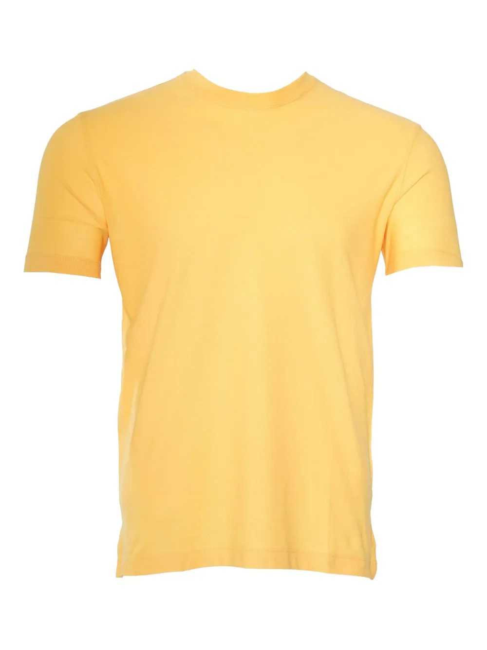 Kiton camiseta con cuello redondo de algodón | amarillo | Image 1