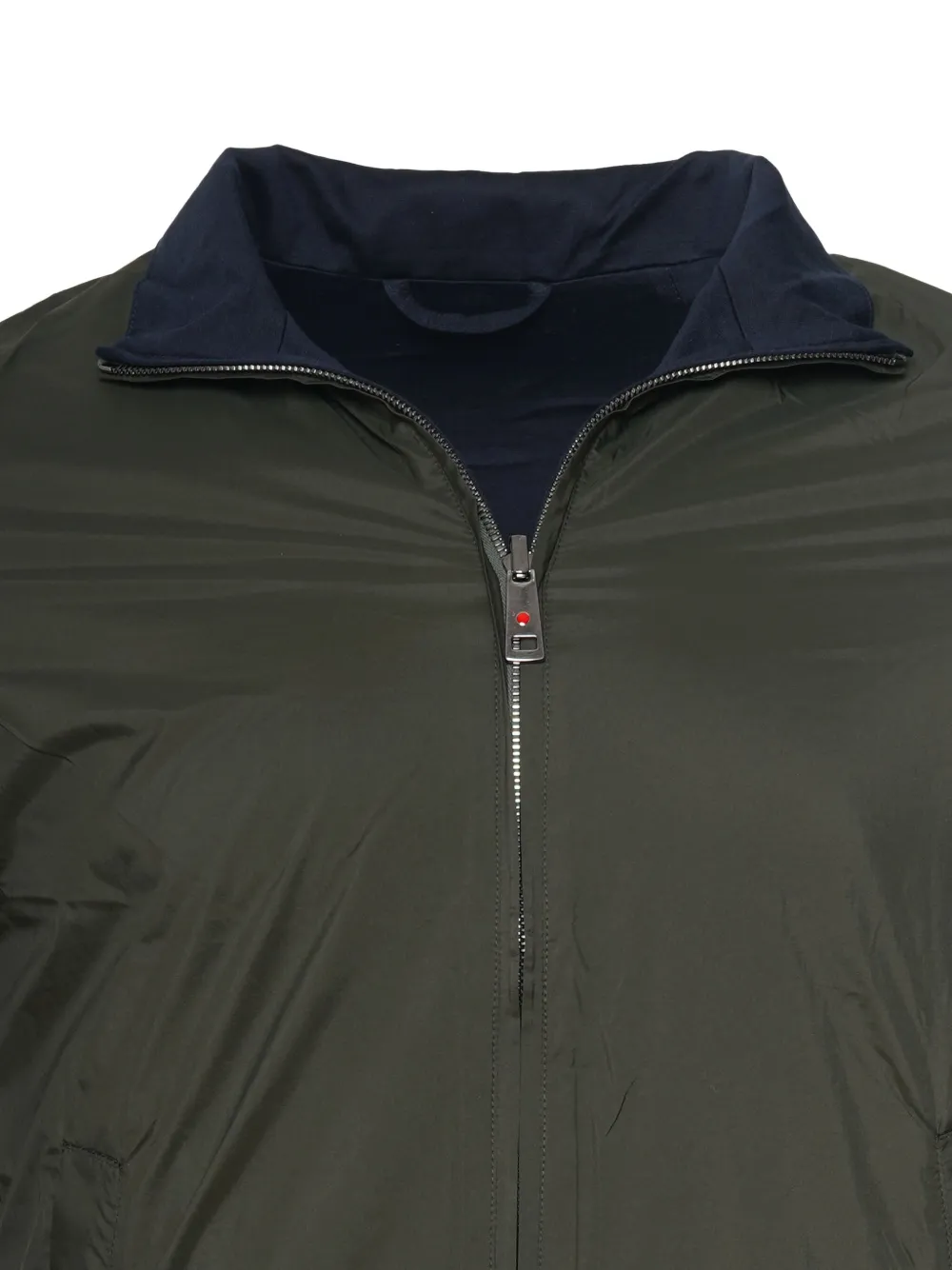 Kiton x Kired Sam omkeerbaar jack met rits Groen