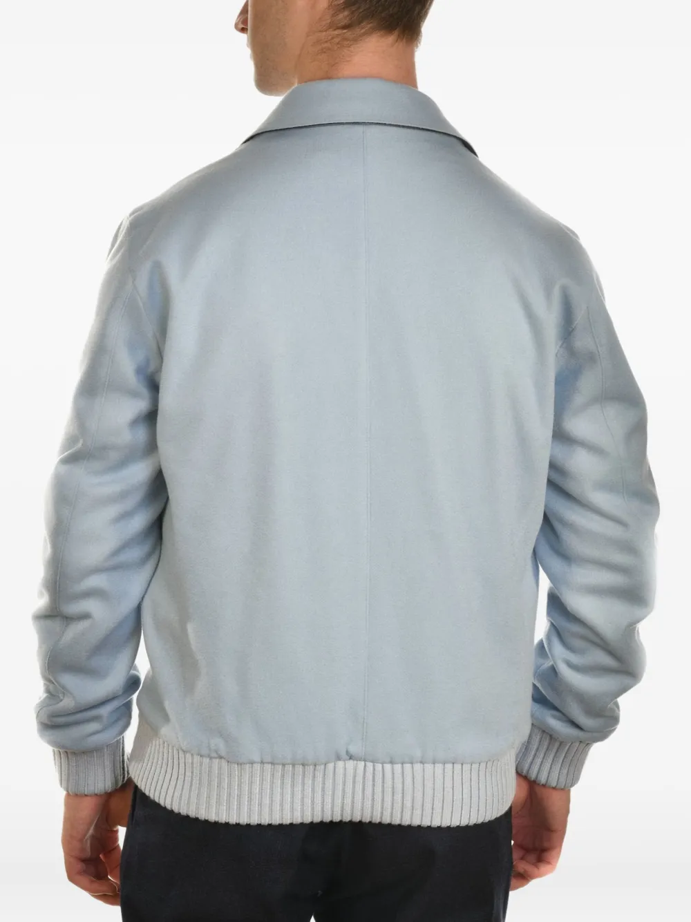 Kiton Brak kasjmier jack Bruin