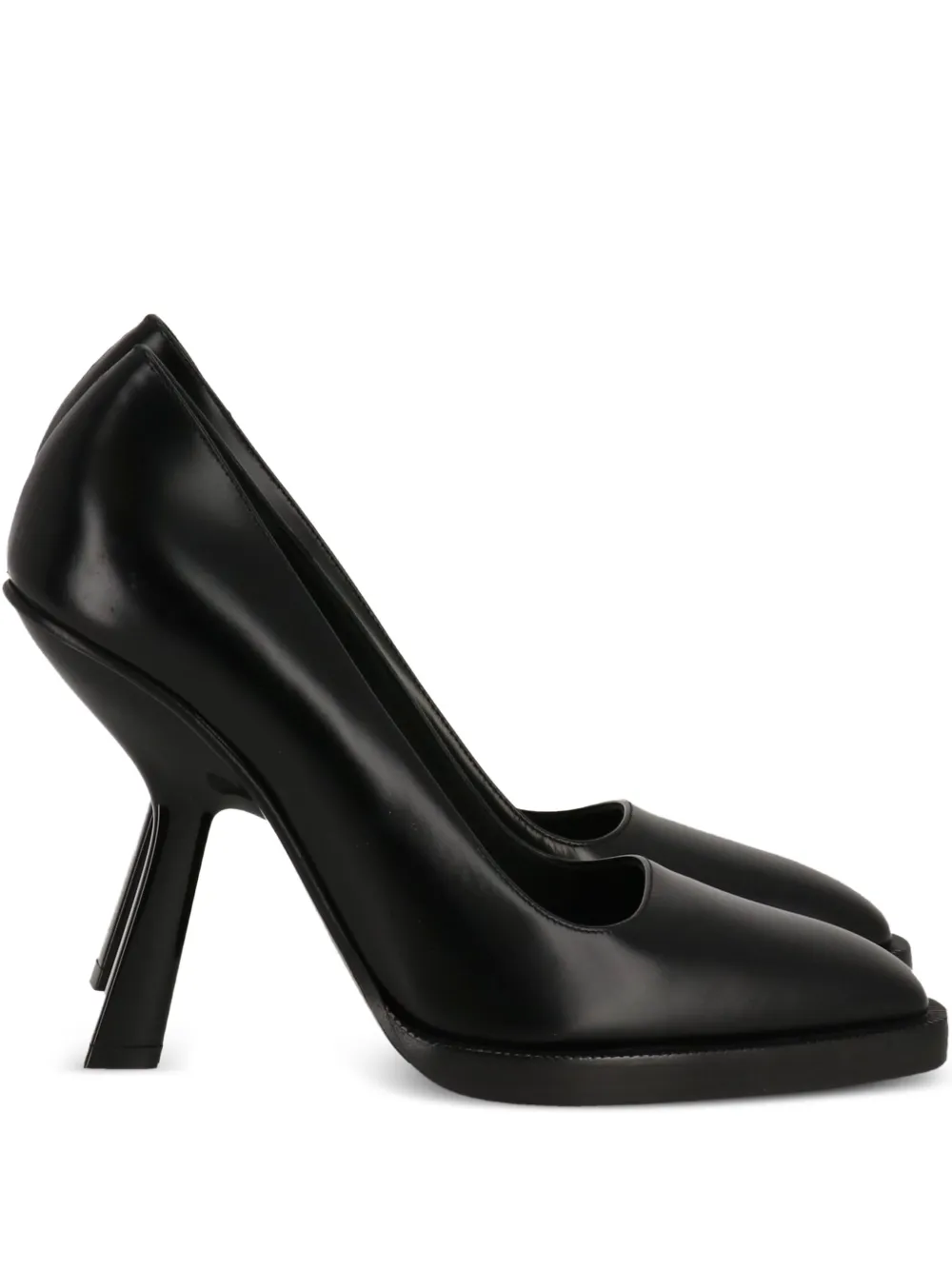 Ferragamo 110mm sculpted-heel pointed-toe pumps Black