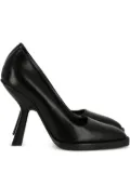 Ferragamo 110mm sculpted-heel pointed-toe pumps - Black