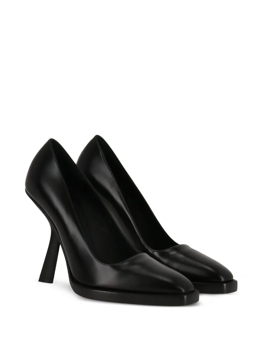 Ferragamo 110mm sculpted-heel pointed-toe pumps Black