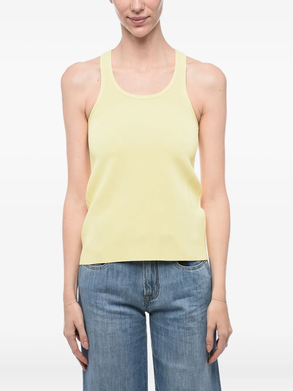 Jil Sander Top a coste - Giallo