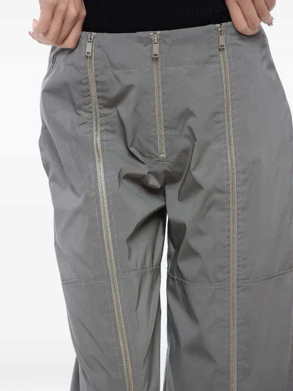 Jil Sander zip-detail Trousers | Grey | FARFETCH GE