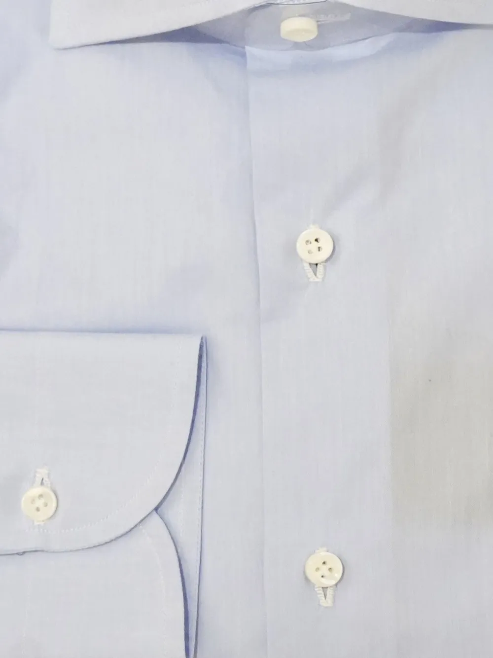 SARTORIO NAPOLI Katoenen overhemd Blauw