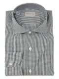 SARTORIO NAPOLI gingham cotton shirt - Green