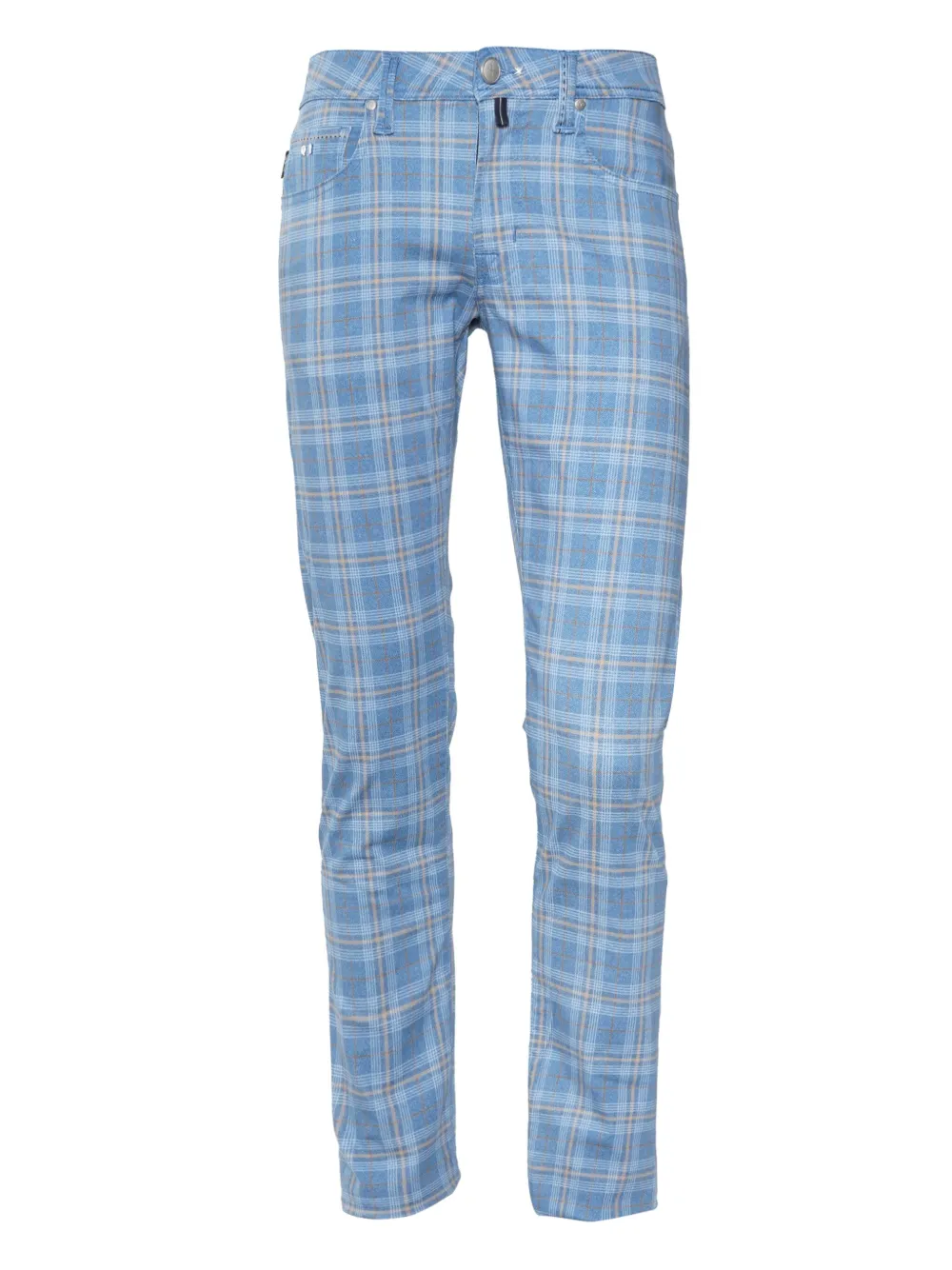 Sartoria Tramarossa checked trousers - Blu