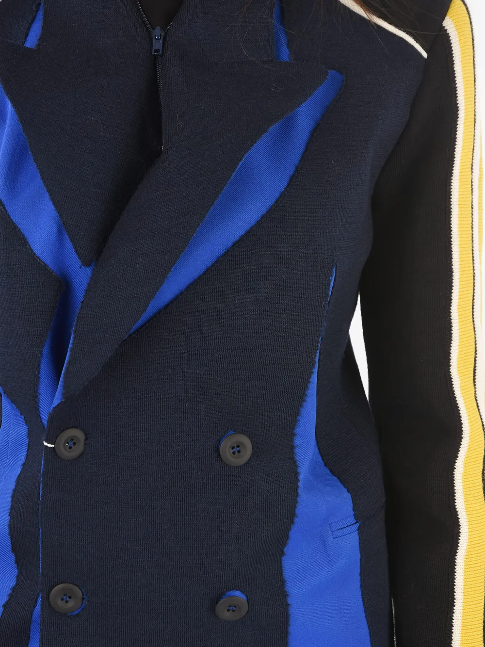 Maison Margiela Blazer met dubbele rij knopen Blauw