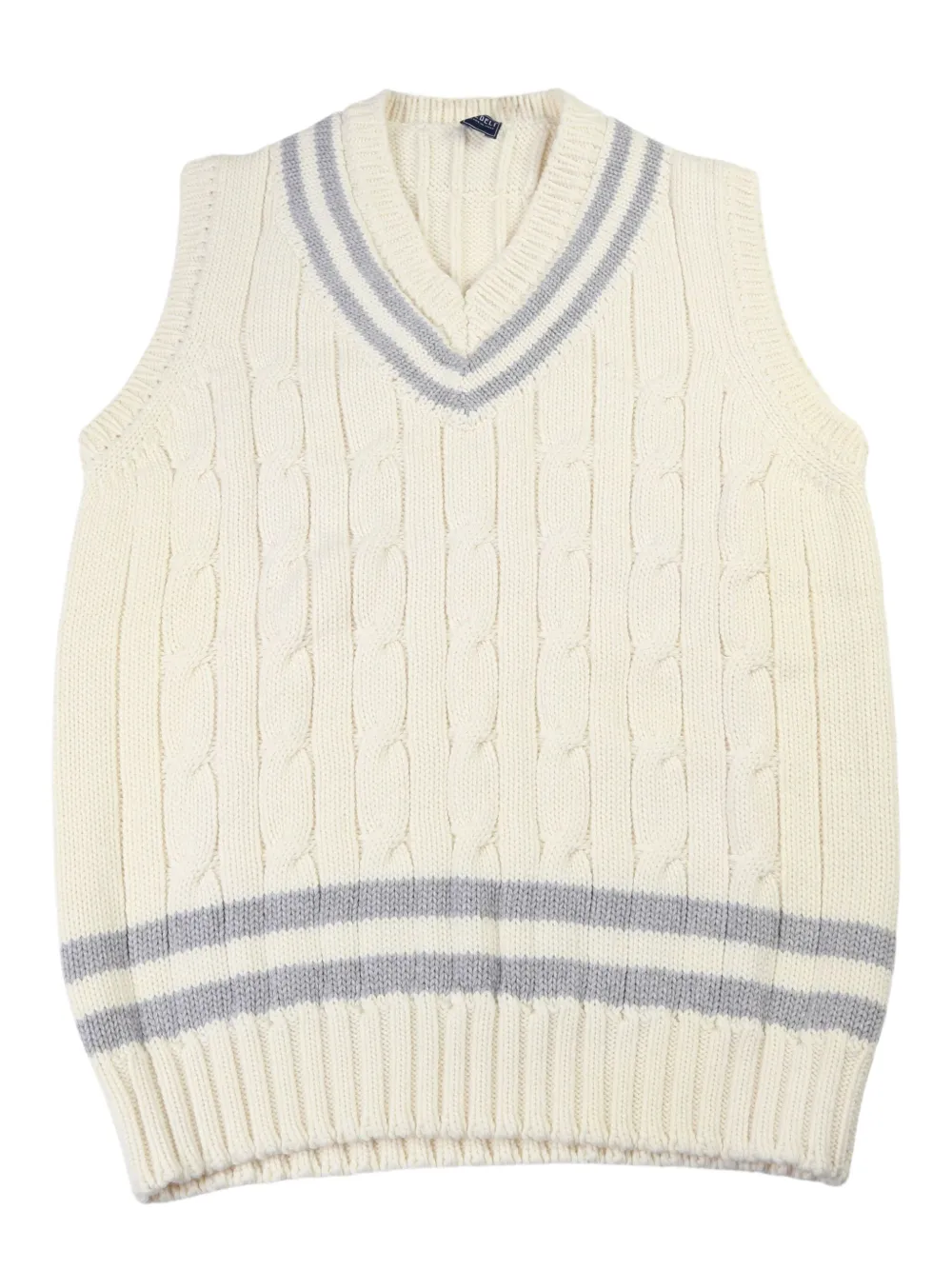 Fedeli Kabelgebreide spencer Beige