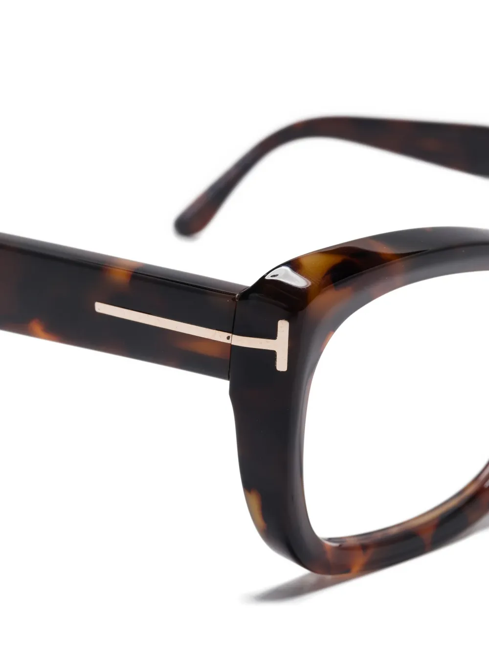 TOM FORD Eyewear Bril met cat-eye montuur Bruin