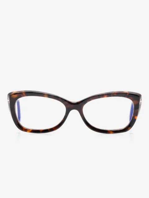 TOM FORD Eyewear tortoiseshell cat-eye glasses