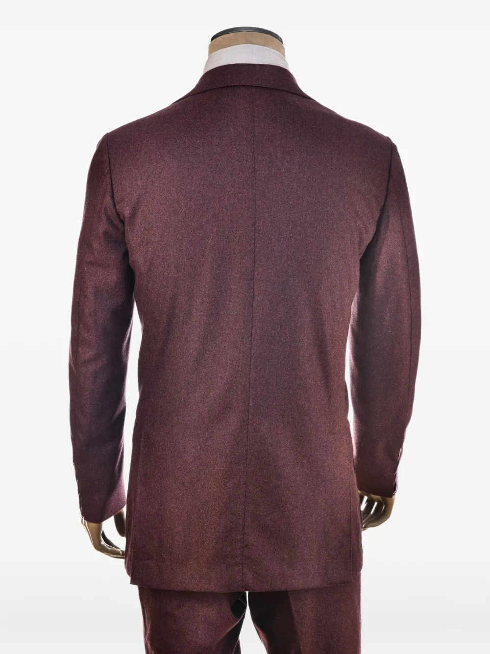 SARTORIO NAPOLI wool-blend suit Rood