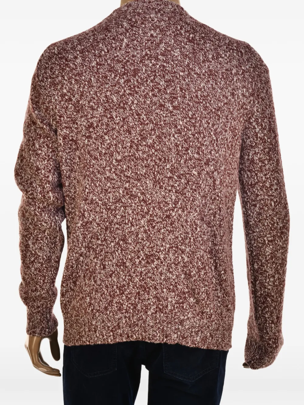 Fedeli Trui met ronde hals Rood