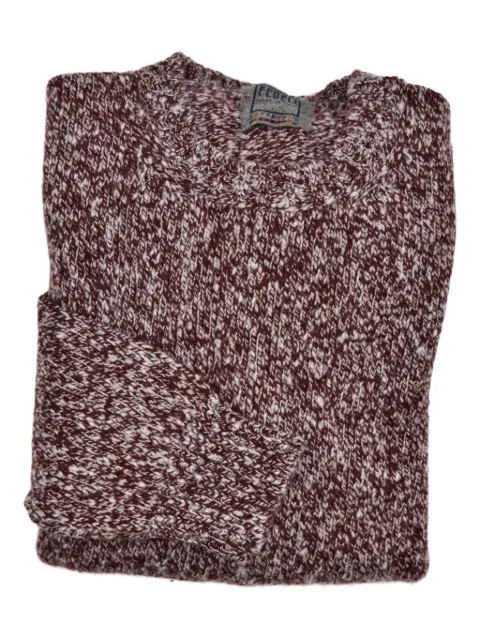 Fedeli marled crew neck sweater