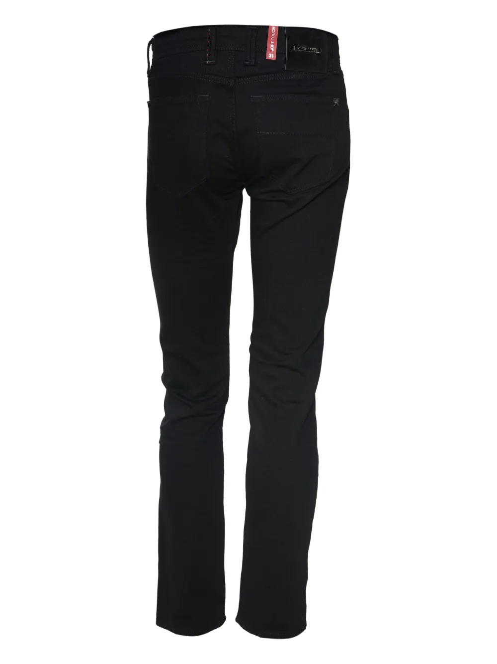 Sartoria Tramarossa Broek met logopatch Zwart