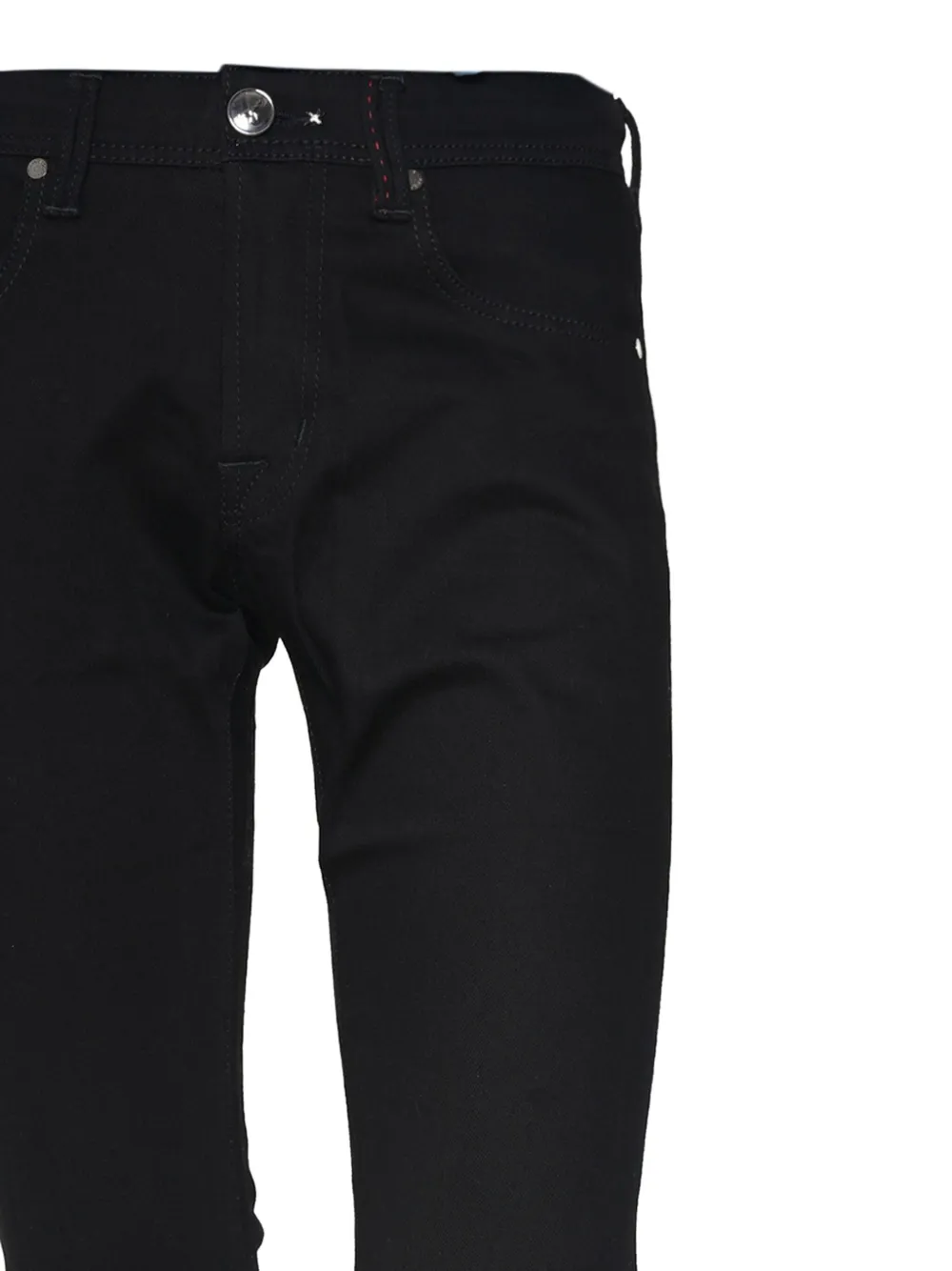 Sartoria Tramarossa Broek met logopatch Zwart