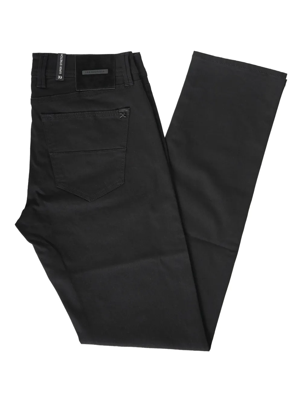 Sartoria Tramarossa Broek met logopatch Zwart