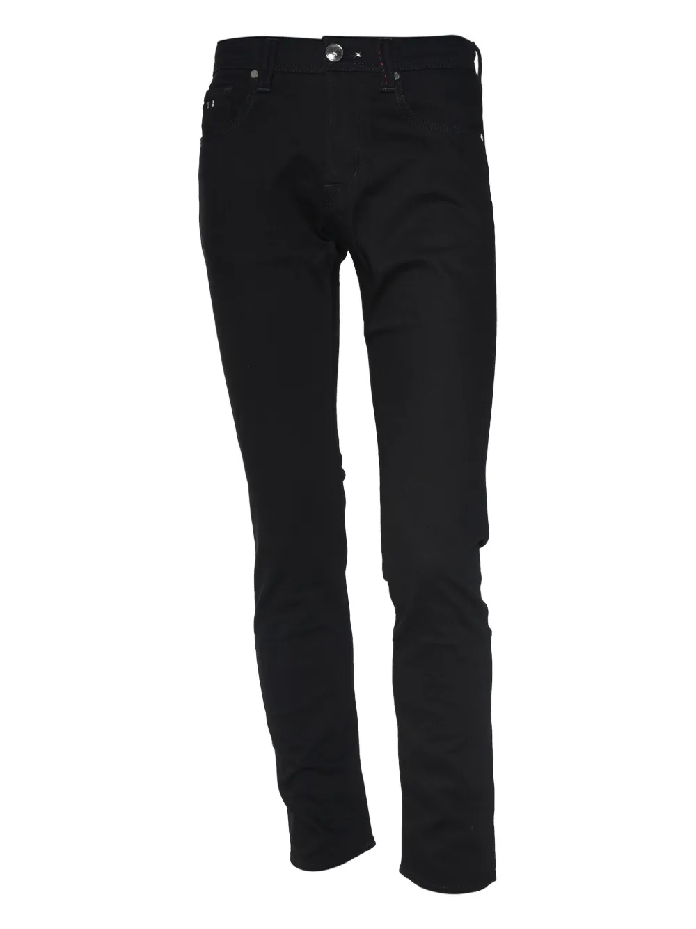 Sartoria Tramarossa Broek met vijf zakken Zwart
