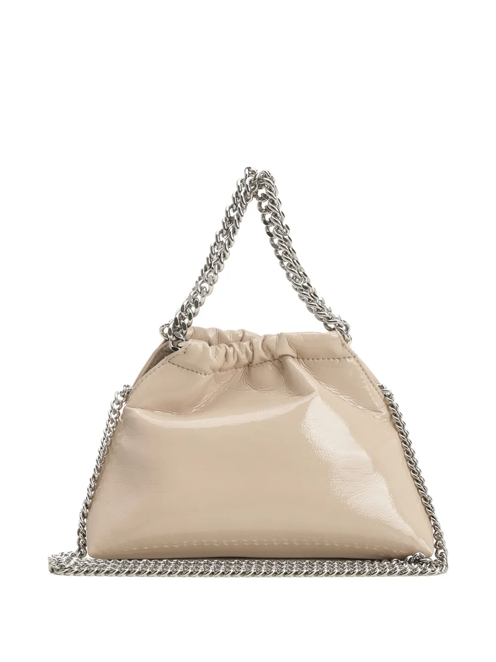 Stella McCartney Falabella chain-trimmed tote bag Beige