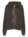 Rick Owens zip-up hoodie - Brown