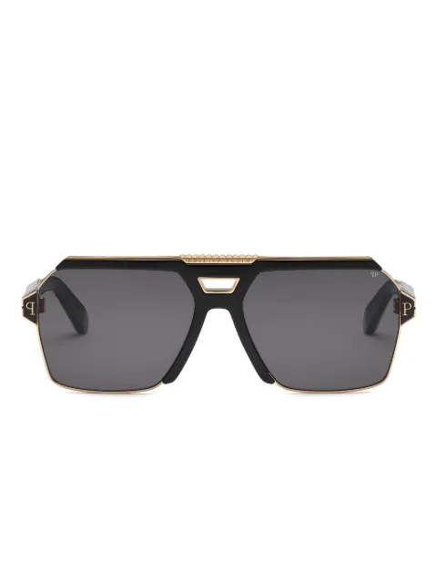 Philipp Plein Eyewear geometric-pilot sunglasses
