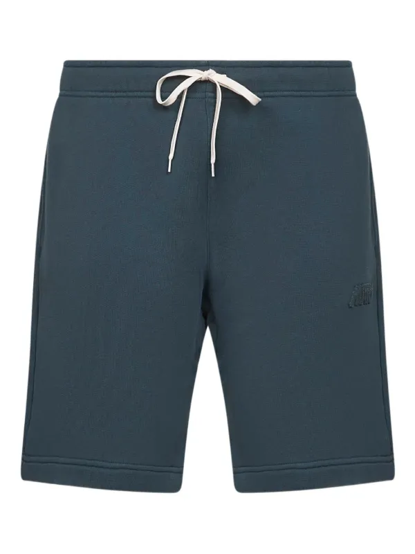 【送料&関税込】Autry Elasticated Waistband Track Shorts Autry elasticated-waistband Logo Track Shorts | グリーン