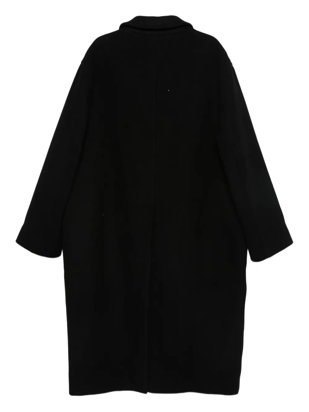 Rick Owens Jas met enkele rij knopen Zwart