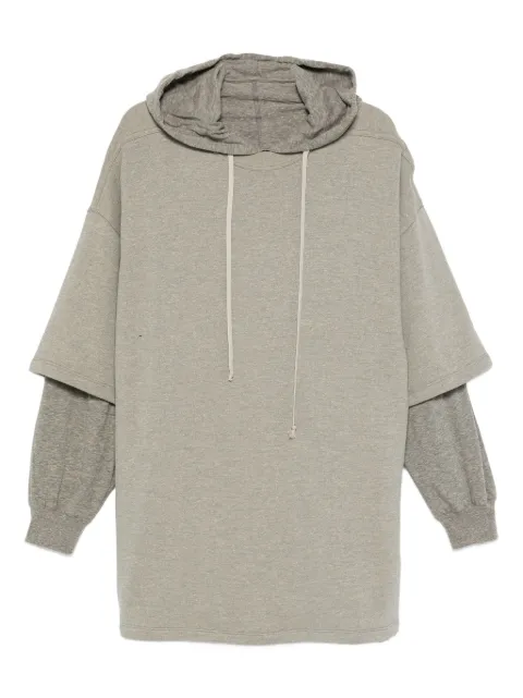 Rick Owens DRKSHDW double-layered hoodie